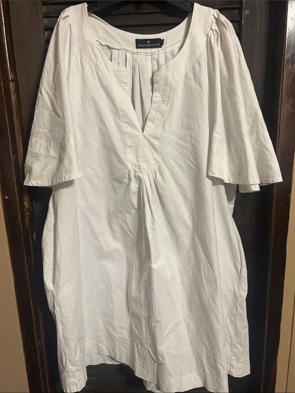 Pomander Place White Mini Dress